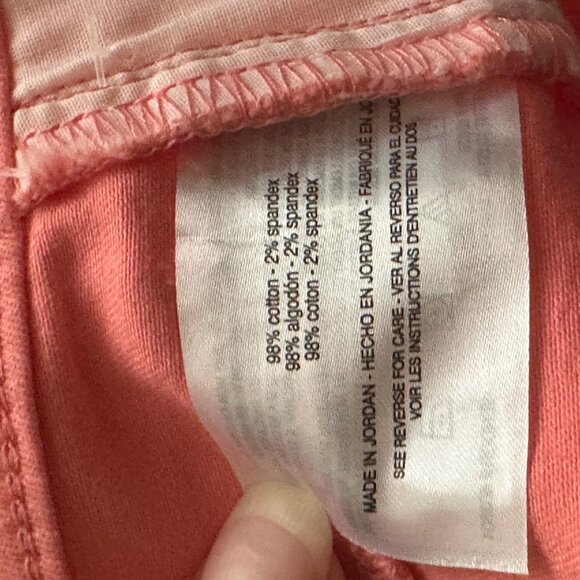 Gloria Vanderbilt Womens Marjan Rose Skimmer Capri Jeans Size 12 Average NWT - Picture 10 of 14